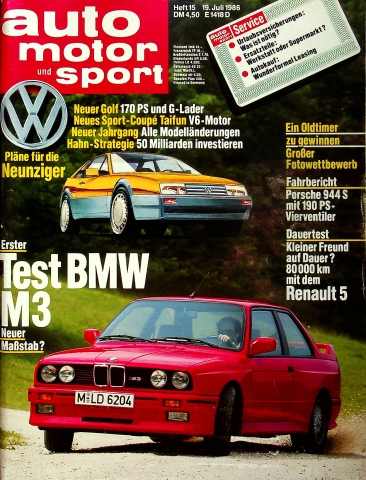 Auto Motor und Sport 15/1986